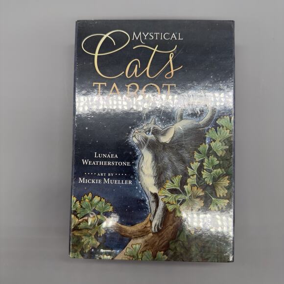 Mystical Cats Tarot 78 Card Deck and Guidebook Set New Sealed - Picture 1 of 6